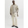 JACK & JONES PREMIUM regular gestreept casual overhemd met ingebreid patroon groen