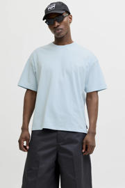 thumbnail: JACK & JONES CORE relaxed T-shirt met backprint lichtblauw