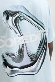 thumbnail: JACK & JONES CORE relaxed T-shirt met backprint lichtblauw