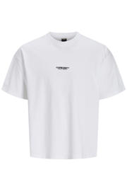 thumbnail: JACK & JONES CORE relaxed T-shirt met backprint wit