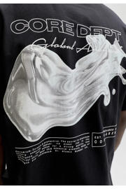 thumbnail: JACK & JONES CORE relaxed T-shirt met backprint zwart