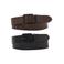 Levi's leren reversible riem zwart/bruin