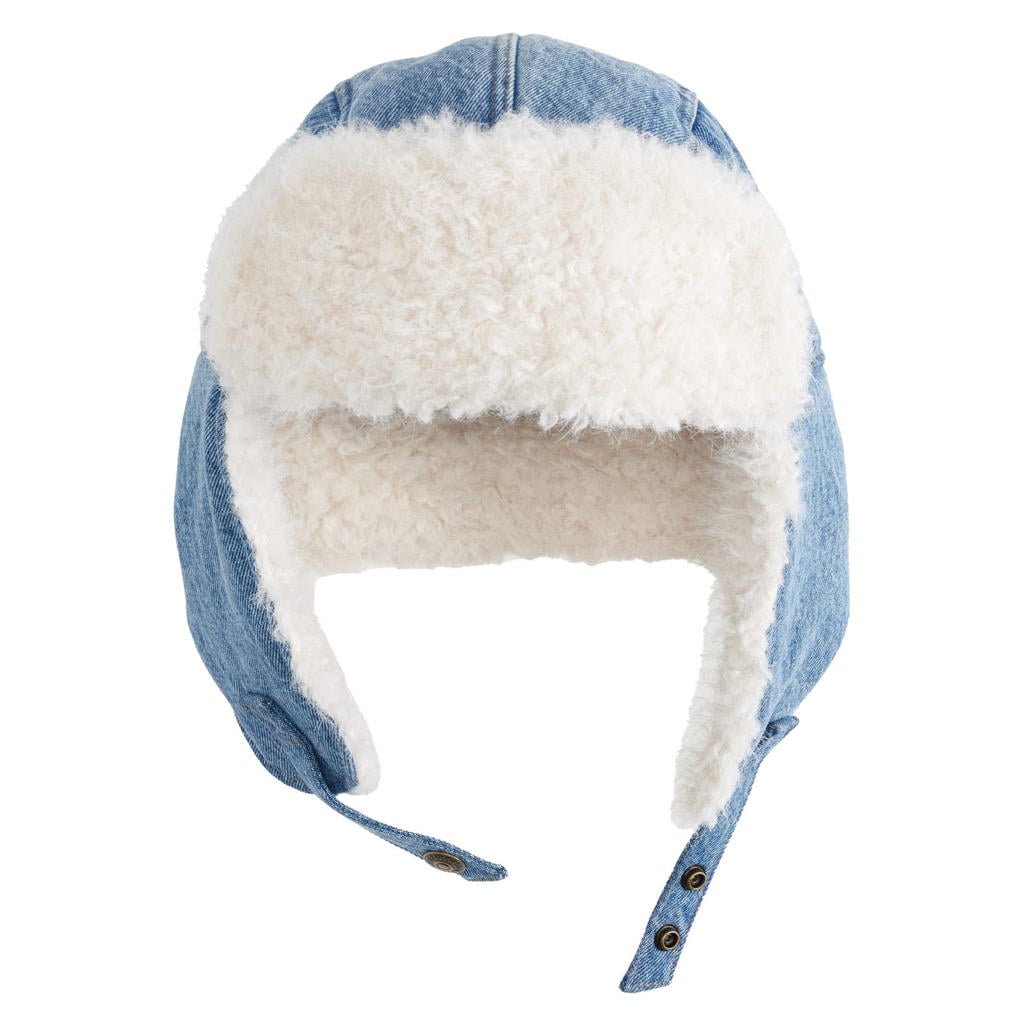 Levi's denim muts Cozy Trapper blauw