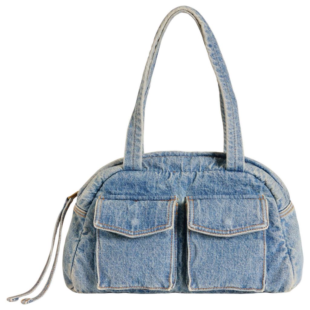 Levi's denim schoudertas blauw