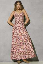 thumbnail: ONLY viscose maxi zomerjurk met print - rood