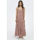 ONLY viscose maxi zomerjurk met print - rood