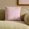 NOUS Living Lariano vierkante sierkussen 45x45 cm - roze