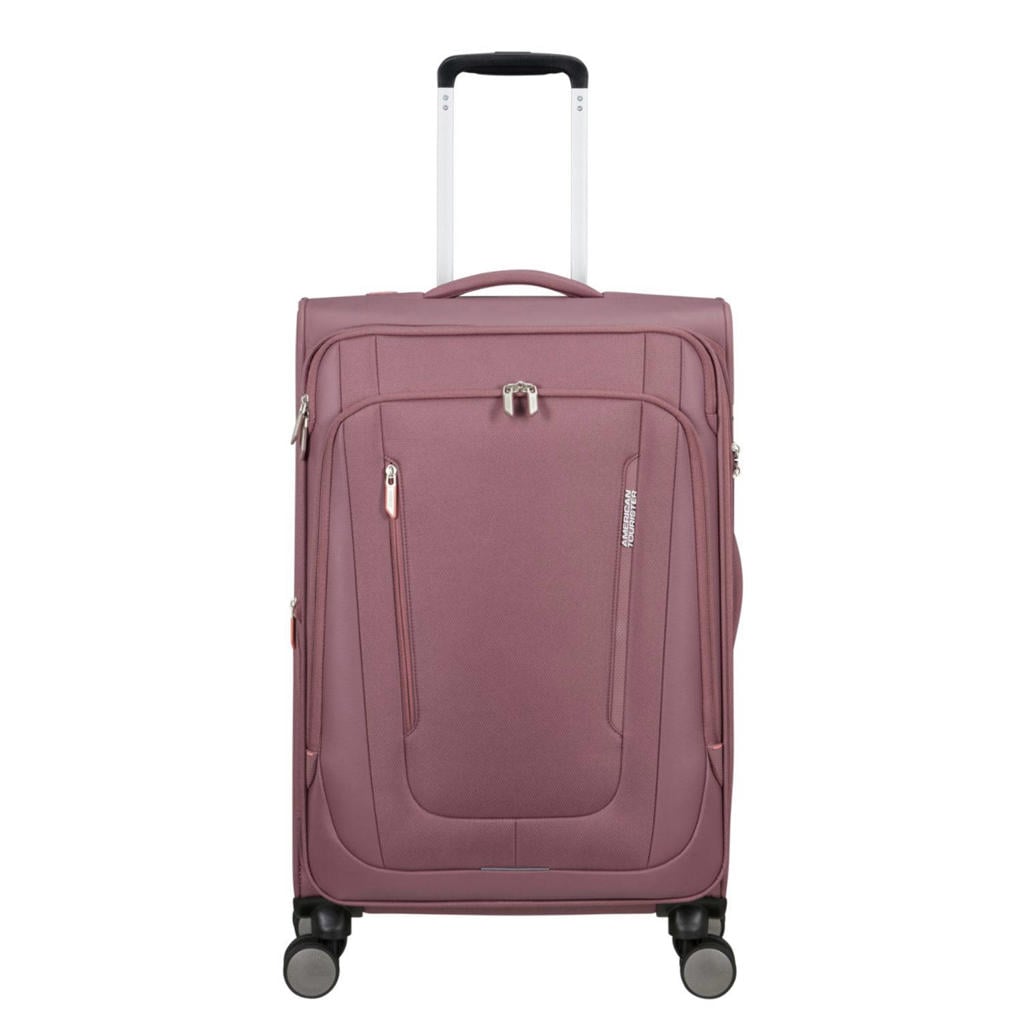 American Tourister polyester koffer - paars