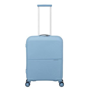 trolley Airconic 55 cm. lichtblauw