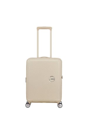 trolley Soundbox 55 cm. Expandable beige