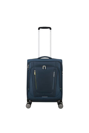 trolley Wanderlite 55 cm. donkerblauw