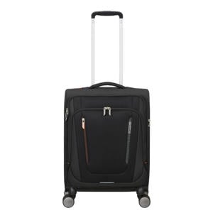 trolley Wanderlite 55 cm. zwart