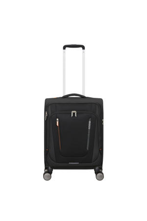 trolley Wanderlite 55 cm. zwart