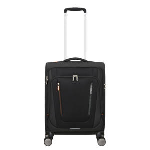 trolley Wanderlite 55 cm. zwart