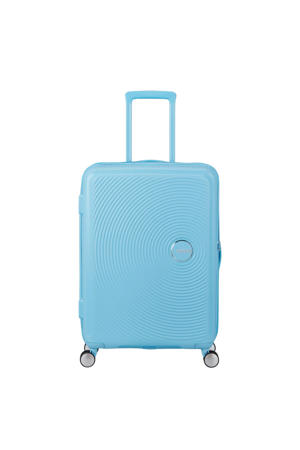 trolley Soundbox 67 cm. Expandable lichtblauw