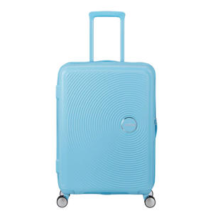 trolley Soundbox 67 cm. Expandable lichtblauw