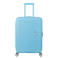 American Tourister trolley Soundbox 67 cm. Expandable lichtblauw