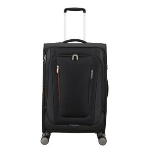 trolley Wanderlite 68 cm. Expandable zwart