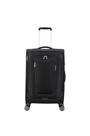 trolley Wanderlite 68 cm. Expandable zwart