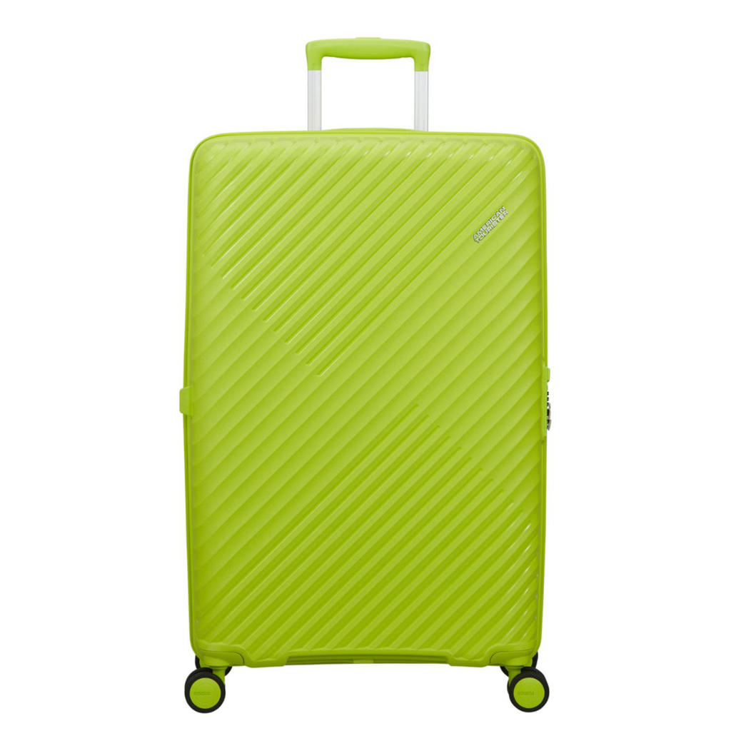 American Tourister trolley Diablast 78 cm. Expandable limegroen