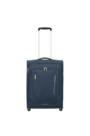 trolley Wanderlite 55 cm. donkerblauw