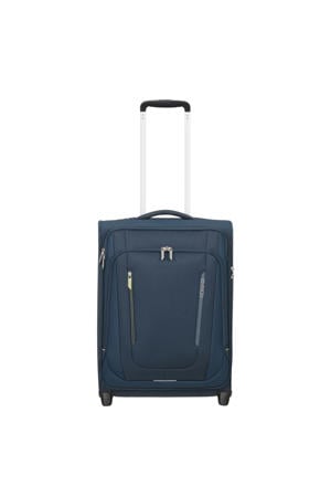 trolley Wanderlite 55 cm. donkerblauw