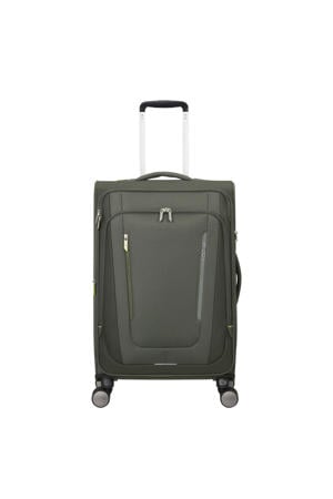 trolley Wanderlite 68 cm. Expandable kaki