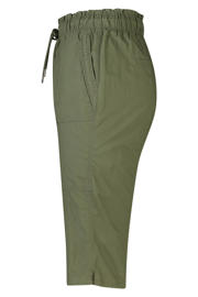 thumbnail: MS Mode slim regular waist capri kaki