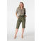 MS Mode slim regular waist capri kaki