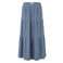 Paprika midi rok blauw