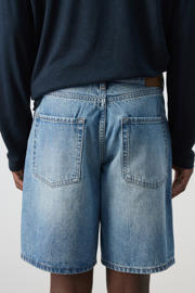 thumbnail: Mango Man denim straight short blauw