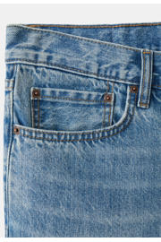 thumbnail: Mango Man denim straight short blauw