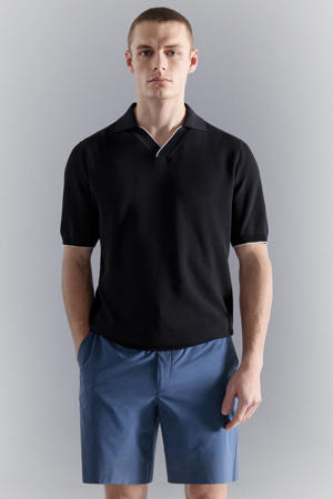 regular polo donkerblauw