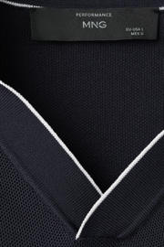 thumbnail: Mango Man regular polo donkerblauw