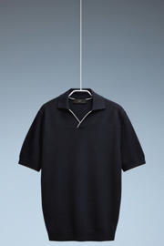 thumbnail: Mango Man regular polo donkerblauw