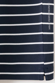 thumbnail: Mango Man slim gestreept T-shirt donkerblauw