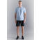 Mango Man slim T-shirt lichtblauw