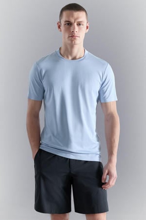 slim T-shirt lichtblauw