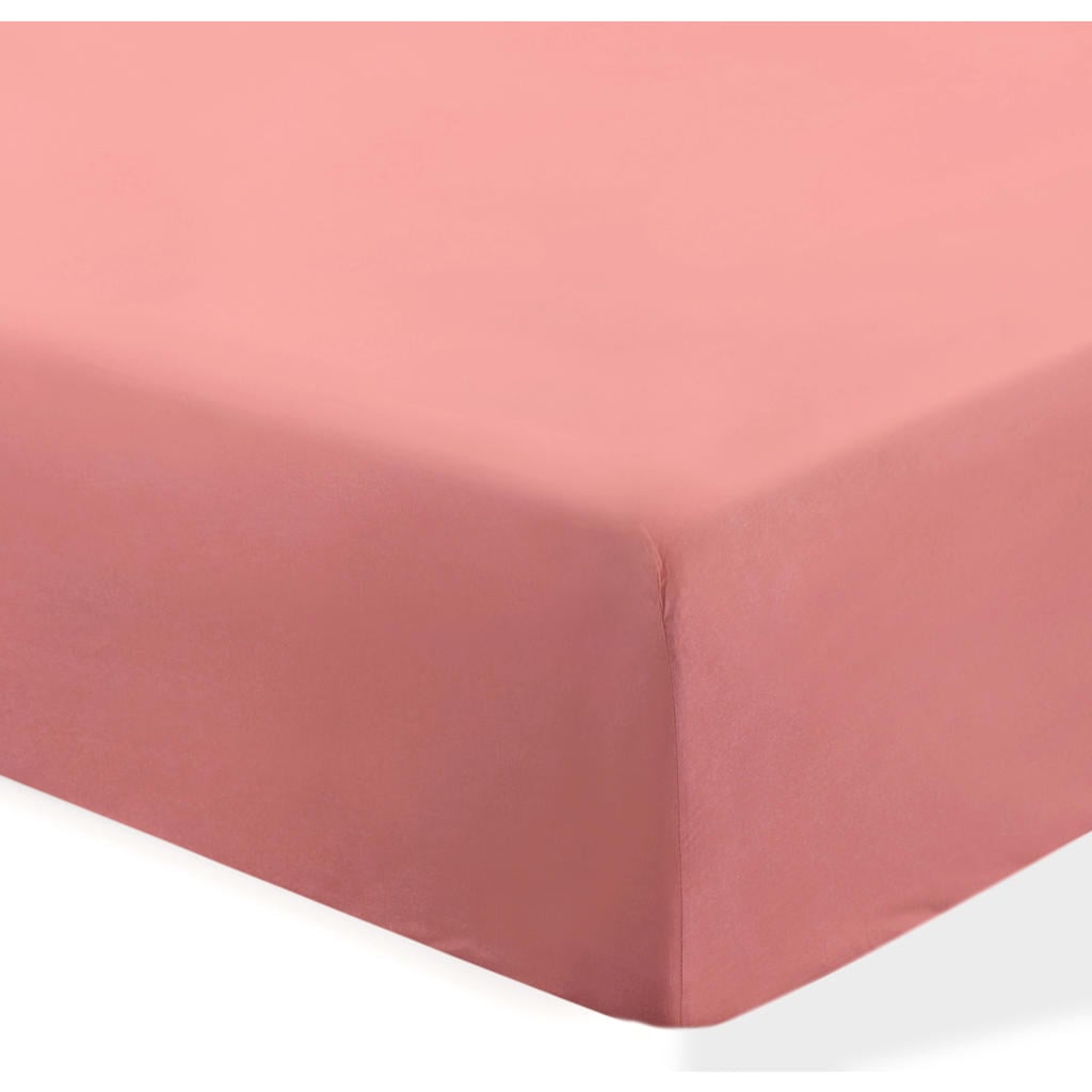 NOUS Kids katoenen kinderhoeslaken 70x150 cm - roze