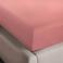 NOUS Living katoenen hoeslaken - roze