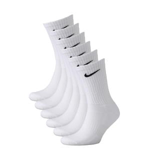 Everyday Cushioned sportsokken - wit (set van 6)