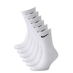 Everyday Cushioned sportsokken - wit (set van 6)