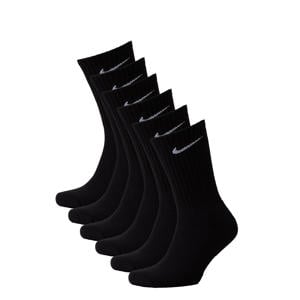 Everyday Cushioned sportsokken - zwart (set van 6)