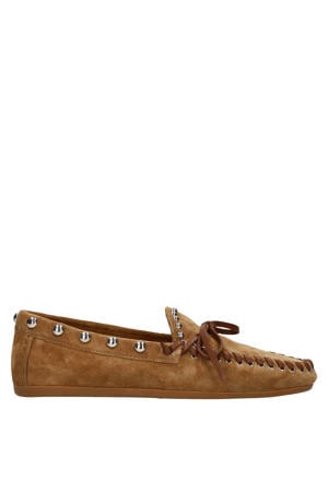suède bootschoenen bruin