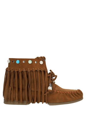 suède veterboots cognac