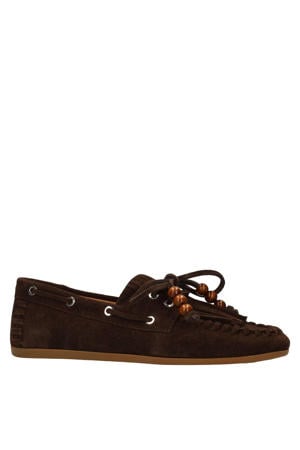 suède bootschoenen bruin