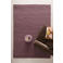 NOUS Living rechthoekige wollen grafische vloerkleed Shanon 290x200 cm - donkerrood