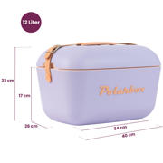 thumbnail: Polarbox  Koelbox met Schouderband - Paars-Sorbet - 12 Liter