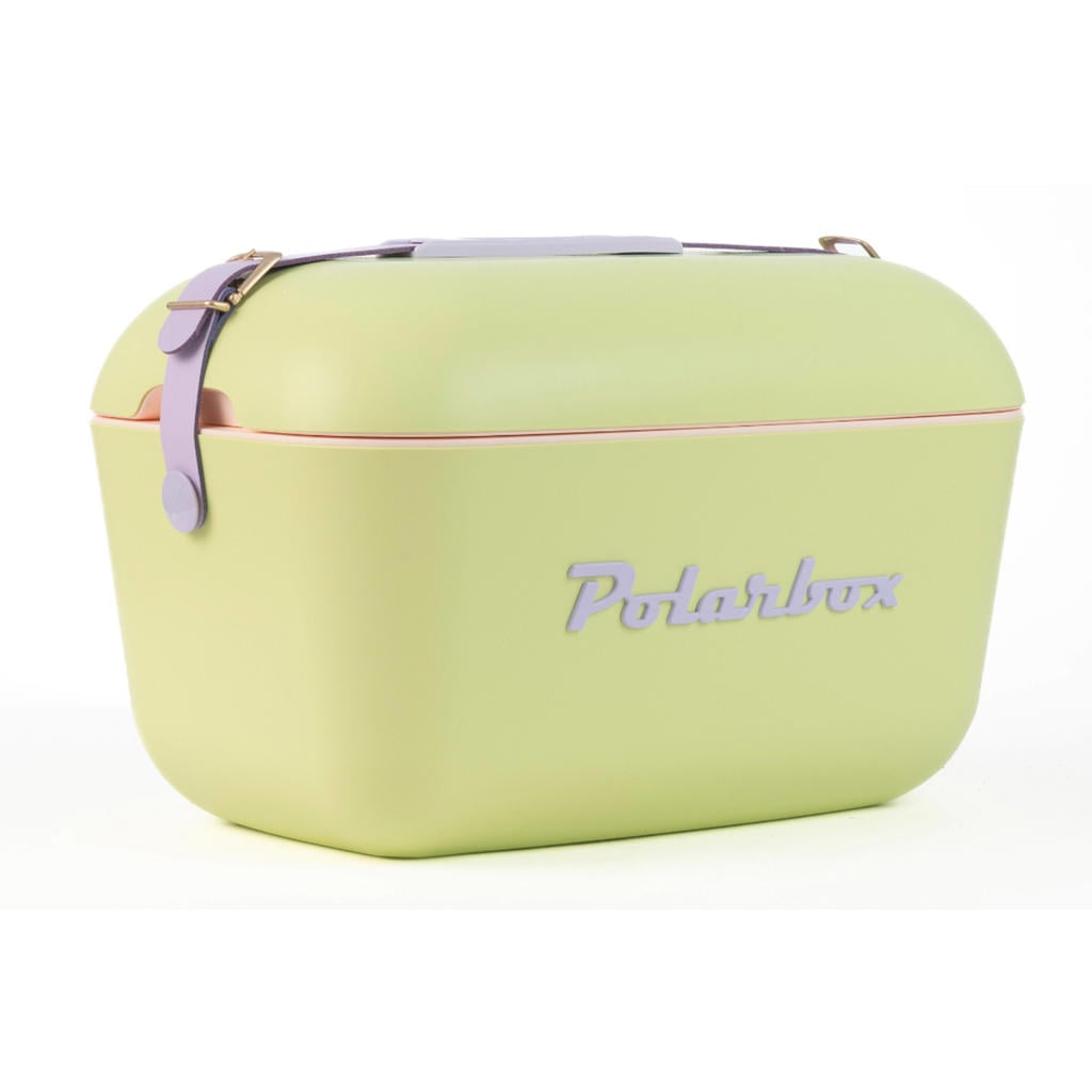 Polarbox Koelbox met Schouderband - Lime-Lilac - 20 Liter