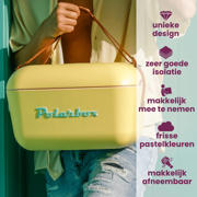 thumbnail: Polarbox  Polarbox Koelbox met Schouderband - Geel Cyaan - 12L